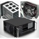 Techly Chassis Industrial Rack 19/Desktop 4U Ultra Compact Black