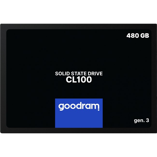 SSD Goodram CL100 Gen. 3 480GB Sata III 2,5 Retail SSD Goodram CL100 Gen. 3 480GB Sata III 2,5 Retail