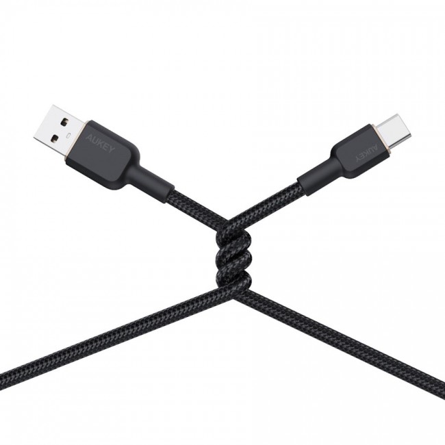 AUKEY CB-NAC1 USB cable 1 m USB A USB C Black AUKEY CB-NAC1 USB cable 1 m USB A USB C Black