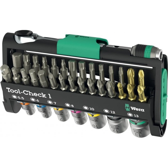 Wera Tool-Check 1 1 pc(s) Stainless steel Wera Tool-Check 1 1 pc(s) Stainless steel