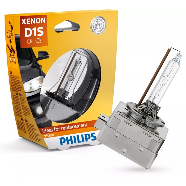 Philips Xenon D1S Vision car lamp automotive lighting