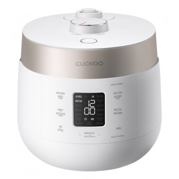 Cuckoo CRP-ST1009F rice cooker 1.8 L 1150 W Champagne, White