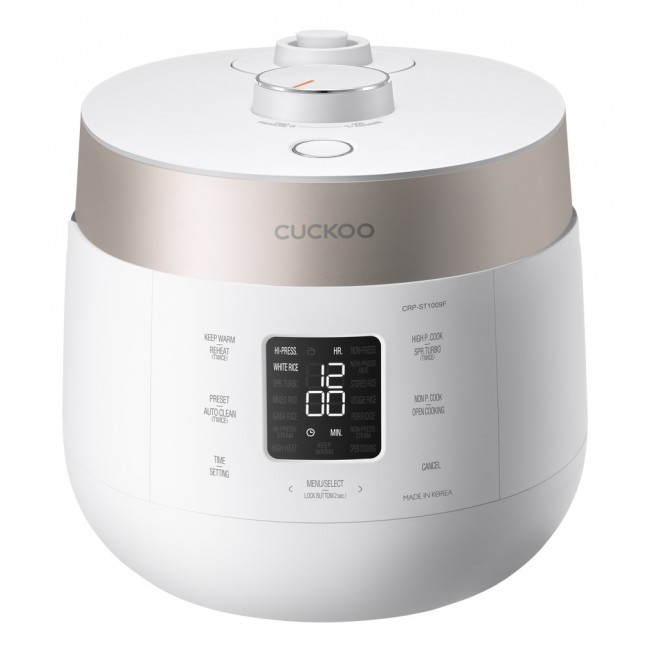 Cuckoo CRP-ST1009F rice cooker 1.8 L 1150 W Champagne, White Cuckoo CRP-ST1009F rice cooker 1.8 L 1150 W Champagne, White