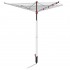 Outdoor Clothes Drying Rack Vileda Sun Lift Compact 168250 Black, White Aluminium 40 m