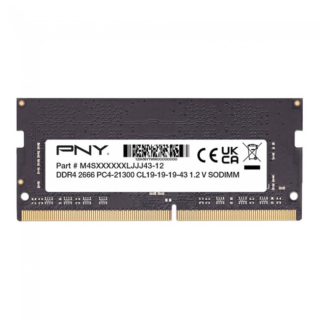 PNY MN16GSD42666 memory module 16 GB 1 x 16 GB DDR4 260-pin SO-DIMM