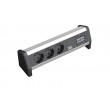 Bachmann Desk 1 power extension 3 AC outlet(s) Black Bachmann Desk 1 power extension 3 AC outlet(s) Black