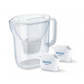 Brita Style Essential + 2 MAXTRA PRO PURE PERFORMANCE (White)