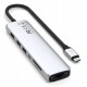 Satechi USB-C 7-in-1 Slim Multi Port Adapter Silve