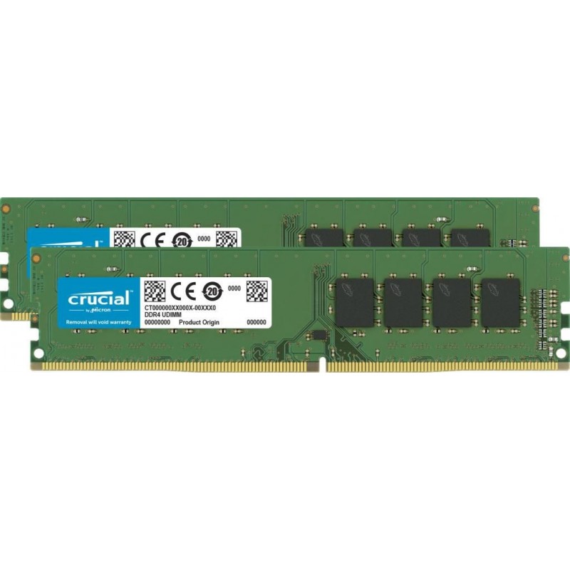 Crucial DDR4-3200 32GB Kit (2x 16GB) Crucial DDR4-3200 32GB Kit (2x 16GB)