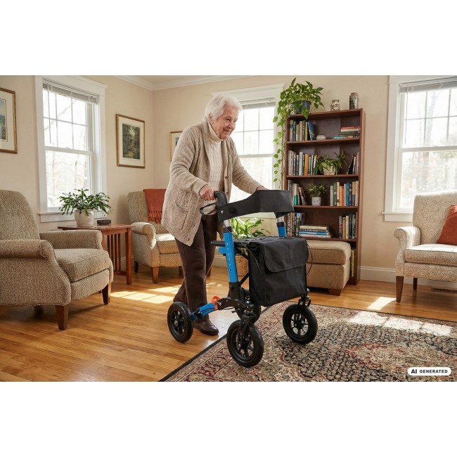 All-terrain aluminum rehabilitation walker ACTIONMED