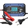 Qoltec 52482 Intelligent charger for STD AGM GEL LiFePO4 | Battery charger with repair function |12-24V |10A | LCD | 9 - stage charging