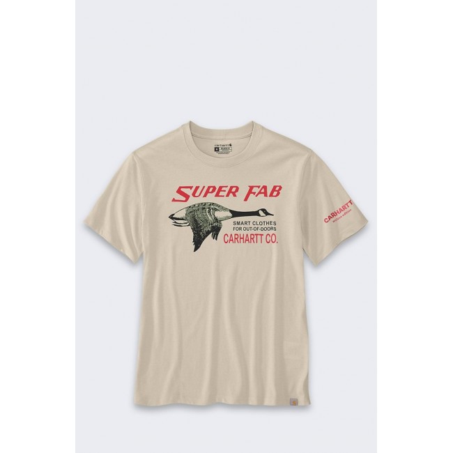 Koszulka Carhartt Lightweight Graphic Fab Oat Milk