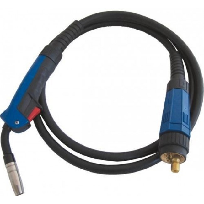 MIG/MAG WELDING TORCH MB-15, WITH 4m CABLE, EURO PLUG
