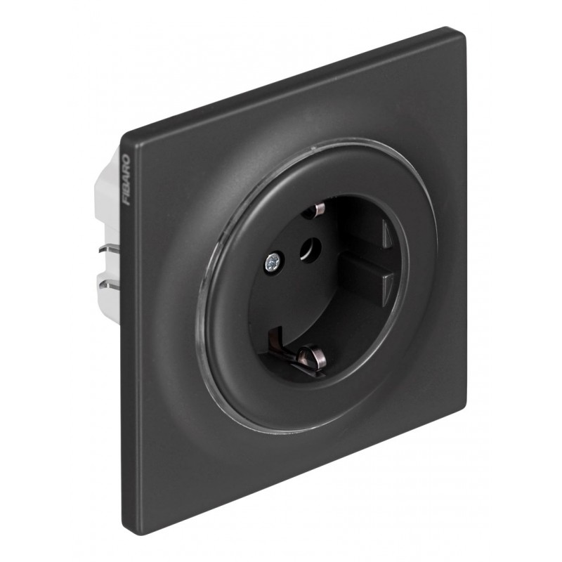 Fibaro FGWOF-011-8 socket-outlet Type F Black Fibaro FGWOF-011-8 socket-outlet Type F Black