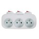 Esperanza ELK307W Electrical Splitter 3 sockets switch White Esperanza ELK307W Electrical Splitter 3 sockets switch White