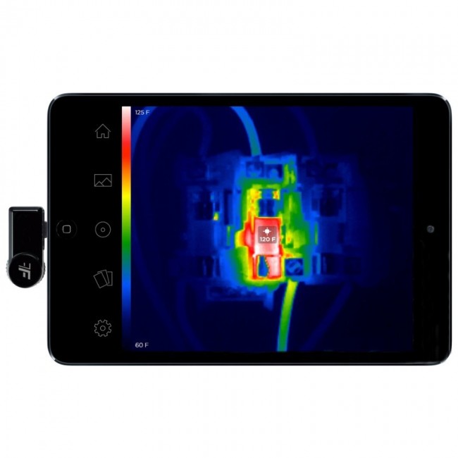 Seek Thermal LQ-AAAX thermal imaging camera Vanadium Oxide Uncooled Focal Plane Arrays Black 320 x 240 pixels Seek Thermal LQ-AAAX thermal imaging camera Vanadium Oxide Uncooled Focal Plane Arrays Black 320 x 240 pixels
