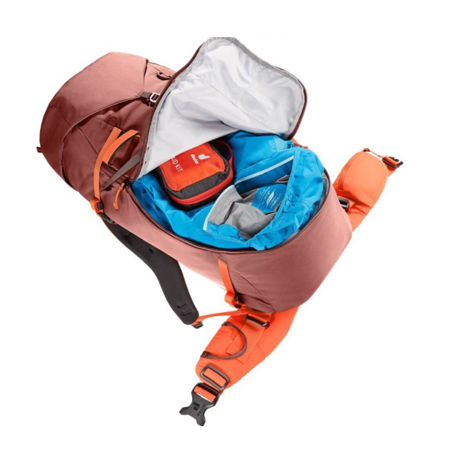 Deuter Guide 34+8 Hiking Backpack REDWOOD-Papaya Deuter Guide 34+8 Hiking Backpack REDWOOD-Papaya