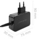 Qoltec 52386 GaN POWER PRO charger | 1xUSB-C | 65W | 5-20V | 3-3.25A | Black Qoltec 52386 GaN POWER PRO charger | 1xUSB-C | 65W | 5-20V | 3-3.25A | Black
