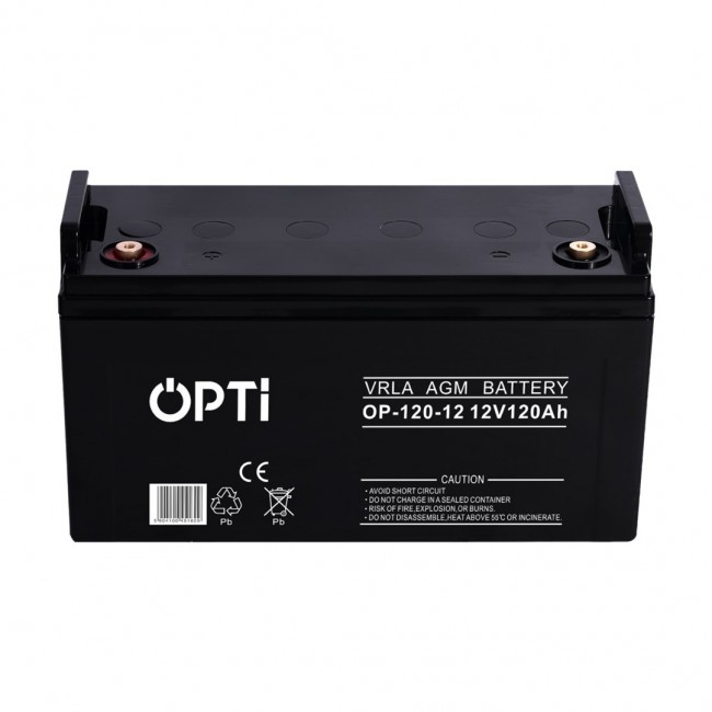 AGM OPTI 12V 120 AH VRLA BATTERY AGM OPTI 12V 120 AH VRLA BATTERY