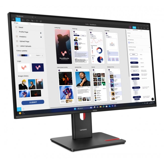 Lenovo ThinkVision T32UD-40 Monitor