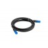 LANBERG PATCHCORD S/FTP CAT.6A 0.5M BLACK LSZH