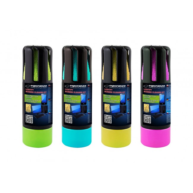 Esperanza ES122M LCD/TFT Screen Cleaning Kit, 150 ml Esperanza ES122M LCD/TFT Screen Cleaning Kit, 150 ml