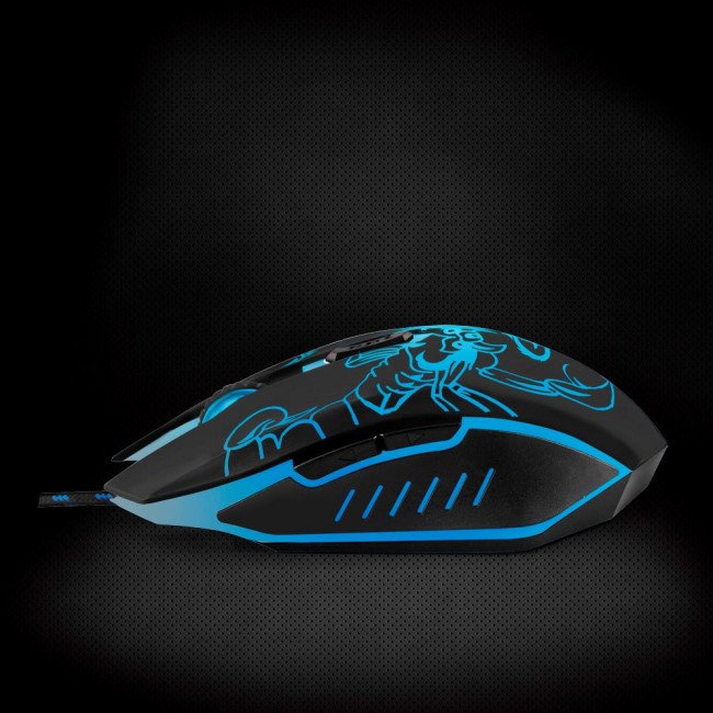 Esperanza EGM203B Scorpio mouse USB Type-A Optical 2400 DPI Right-hand