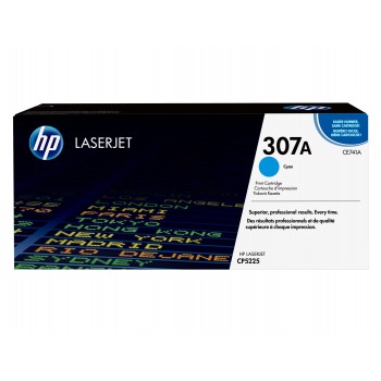 HP 307A Cyan Original LaserJet Toner Cartridge