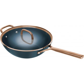 ZWILLING MILANO Wok z pokrywką 30 cm niebieski