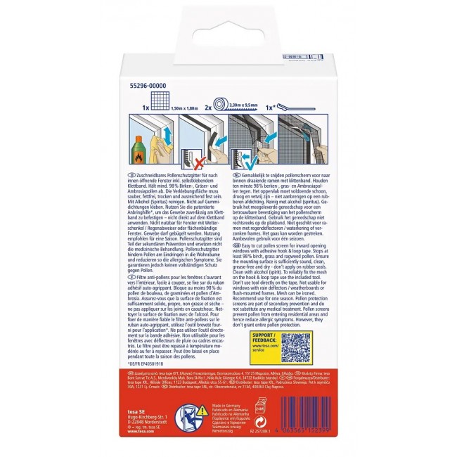 TESA 55296-00000-00 window screen Screen mesh Polyester
