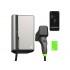 Green Cell GC EVGC021B2275 - Wallbox, 3,6 - 22 KW, 7,5 m, NFC Grey Aluminium Wall Built-in display LED