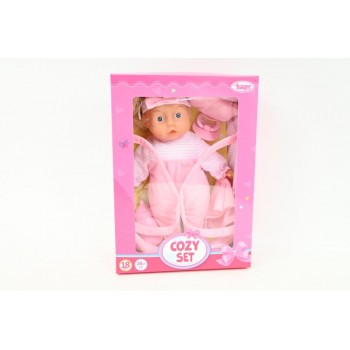 BAYER Baby Doll 28cm+Baby Carrier 92866AR 18439