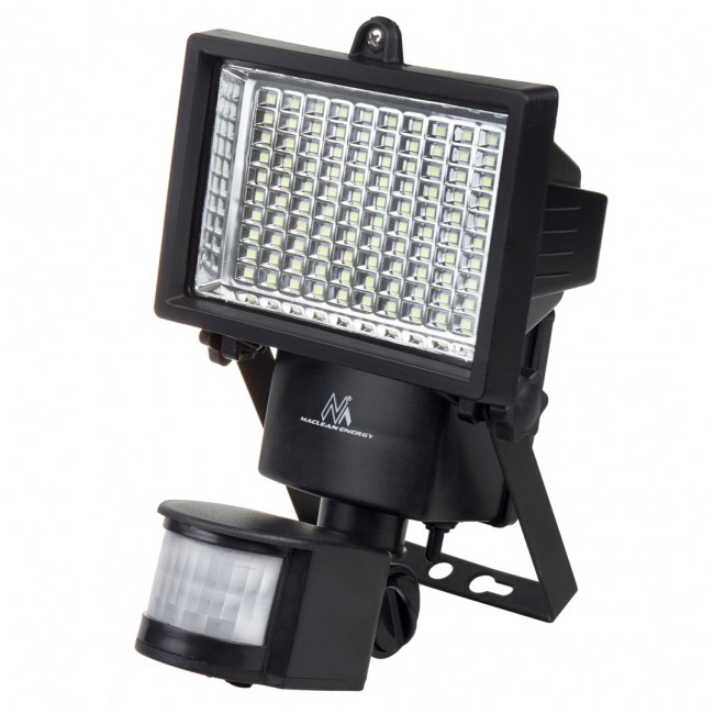 Maclean MCE442 Solar Lamp LED Spotlight Motion Sensor Floodlight Wall Mount Light Twilight IP44 6W 6000K Maclean MCE442 Solar Lamp LED Spotlight Motion Sensor Floodlight Wall Mount Light Twilight IP44 6W 6000K