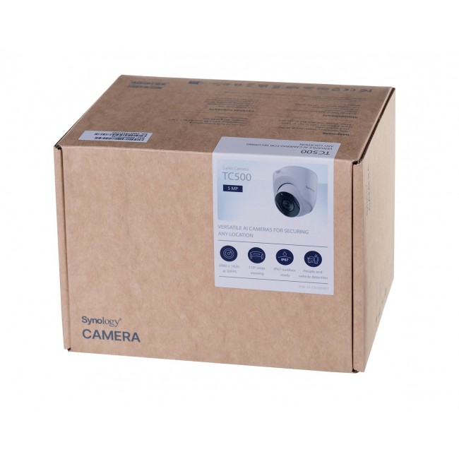 Synology TC500 security camera Turret IP security camera Indoor & outdoor 2880 x 1620 pixels Ceiling