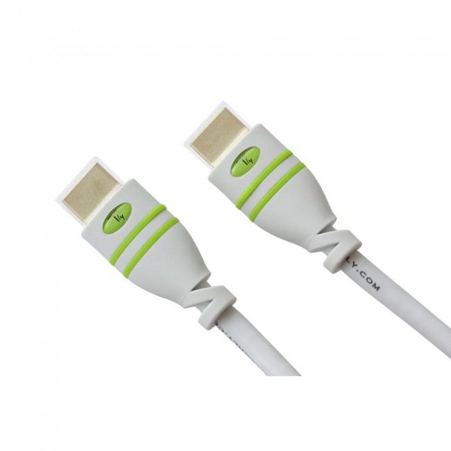 Techly 10m High Speed HDMI Cable with Ethernet A/A M/M White ICOC HDMI-4-100WH Techly 10m High Speed HDMI Cable with Ethernet A/A M/M White ICOC HDMI-4-100WH