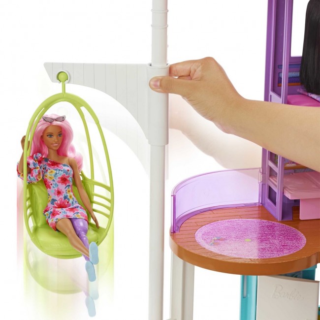 Barbie Vacation House Playset with 30+ Pieces, Toy for 3 Year Olds & Up Barbie Vacation House Playset with 30+ Pieces, Toy for 3 Year Olds & Up