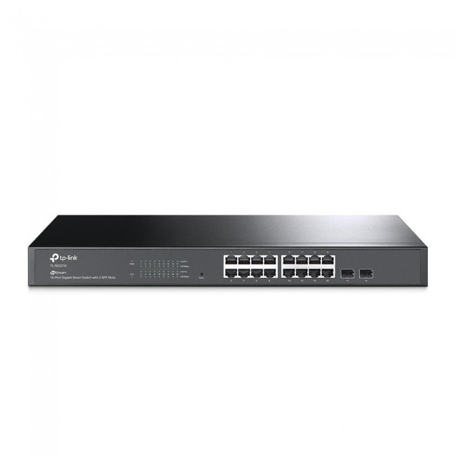 TP-Link Omada 16-Port Gigabit Smart Switch with 2 SFP Slots TP-Link Omada 16-Port Gigabit Smart Switch with 2 SFP Slots
