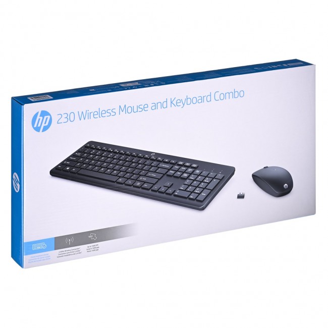 HP 230 Wireless Mouse and Keyboard Combo HP 230 Wireless Mouse and Keyboard Combo