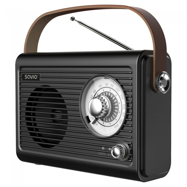 Savio RS-01 radio Portable Black Savio RS-01 radio Portable Black