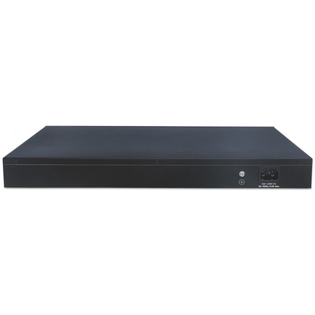 Intellinet 48-Port Gigabit Ethernet Web-Managed Switch with 4 SFP Ports, 48 x 10/100/1000 Mbps RJ45 Ports + 4 x SFP, IEEE 802.3az Energy Efficient Ethernet, SNMP, QoS, VLAN, ACL, 19 Rackmount Intellinet 48-Port Gigabit Ethernet Web-Managed Switch with 4 SFP Ports, 48 x 10/100/1000 Mbps RJ45 Ports + 4 x SFP, IEEE 802.3az Energy Efficient Ethernet, SNMP, QoS, VLAN, ACL, 19 Rackmount