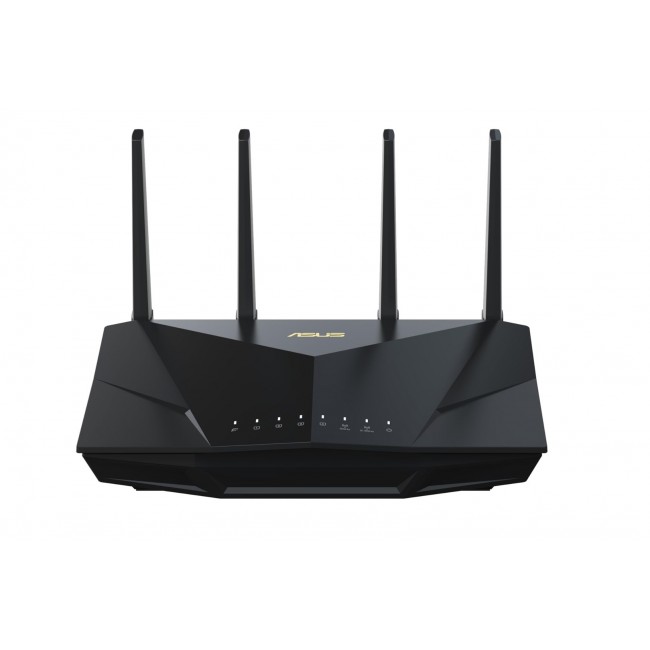 ASUS RT-AX5400 wireless router Gigabit Ethernet Dual-band (2.4 GHz / 5 GHz) Black ASUS RT-AX5400 wireless router Gigabit Ethernet Dual-band (2.4 GHz / 5 GHz) Black