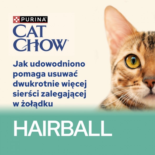PURINA Cat Chow Hairball Control with chicken and green beans in sauce - wet cat food - 26x85g (20 + 6 GRATIS) PURINA Cat Chow Hairball Control with chicken and green beans in sauce - wet cat food - 26x85g (20 + 6 GRATIS)