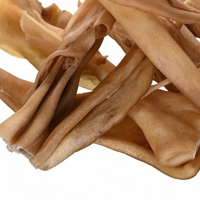 PETITTO Dried beef skin - dog treat - 1kg