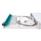 Digitus Fiber optic splice box, 1U, equipped, 12x LC DX, OM3