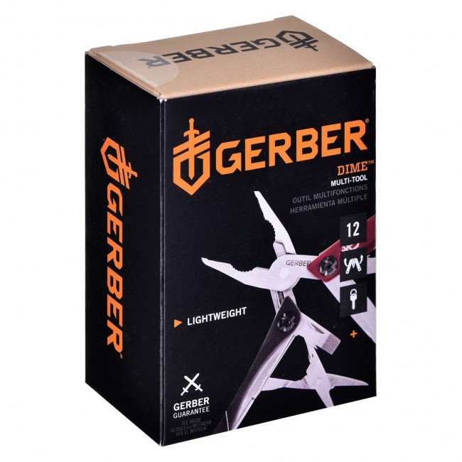 Multitool GERBER Dime Multi-Tool Red Multitool GERBER Dime Multi-Tool Red