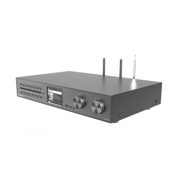 Telestar 5700550 radio Internet Digital Black, Metallic