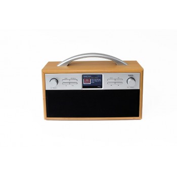 Xoro XOR400900 radio Internet Digital Black, Silver, Wood