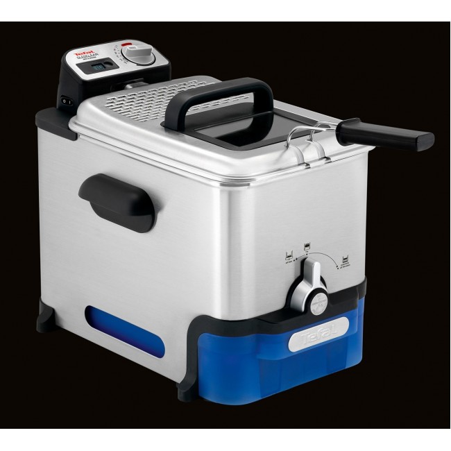Tefal FR8040 Fryer 3.5l Schwarz Stainless Steel