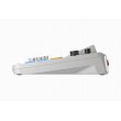 R DECaster Duo White Podcast production studio Music production station, white