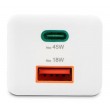 Hama 00201993 mobile device charger Mobile phone, Laptop, Smartphone, Tablet White AC Fast charging Indoor